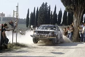Images Dated 11th October 2005: San Remo Rally, Italy. 5-10 October 1981: Henri Toivonen / Fred Gallagher, 2nd position