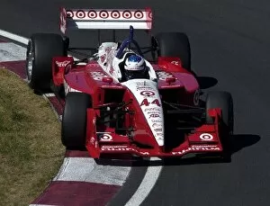 Images Dated 24th August 2002: Scott Dixon, (NZL), Toyota / Lola, was second fastest after first round qualifying for the Molson