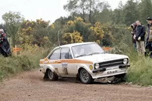 Images Dated 7th October 2005: Scottish Rally, Scotland, Great Britain. 5-7 June 1977: Ari Vatanen / Peter Bryant, 1st position