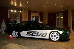 Images Dated 30th July 2003: SCV8 Supercars Series Launch: The SCV8 Jaguar show car