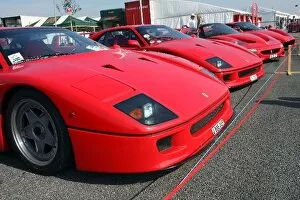 Images Dated 27th July 2008: Silverstone Classic: Ferrari F40 display