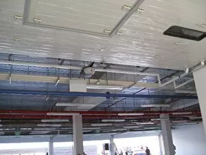 Construction Gallery: Singapore Circuit Construction: Pit garage