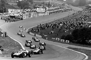 Images Dated 4th May 2006: Spa-Francorchamps, Belgium. 19 June 1960: Jack Brabham, Cooper T53-Climax, 1st position