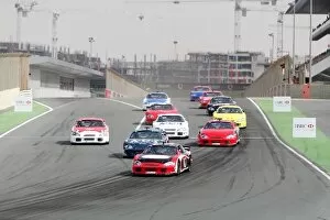 Speedcar Series Gallery: Speedcar Series: Gianni Morbidelli leads at the start of the race