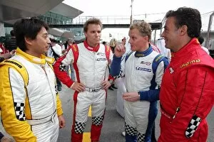 Dubai Autodrome Gallery: Speedcar Series: Ukyo Katayama, Stefan Johansson, Johnny Herbert and Jean Alesi
