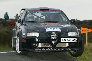Images Dated 4th August 2003: Steve Hill / Joanne Lockwood. Manx International Rally. July 31st - August 2nd 2003