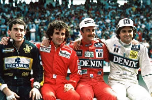 Grand Prix Gallery: Sutton Motorsport Images Catalogue: The 1986 World Championship contenders: Ayrton Senna
