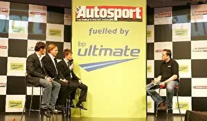 Images Dated 11th January 2007: Sutton Motorsport: Luca Filippi with David Sears and Mike Conway