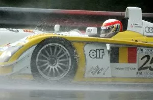 Images Dated 31st August 2003: Tom Kristensen Audi Team Goh Audi R8 won the race: FIA Sportscar Championship, Rd 5