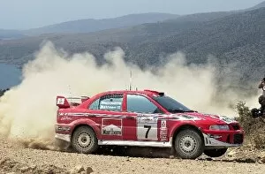 Dust Gallery: Tommi Makinen Mitsubishi EVO 7: 2001 World rally Championship