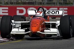Townsend Bell, (USA), Toyota / Reynard, pushed hard, but could only manage fourteenth after first round qualifying for