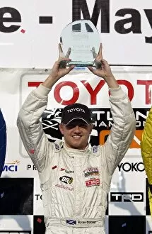 Toyota Atlantic Gallery: Toyota Atlantic Championship: Ryan Dalziel Sierra Sierra Racing celebrates his victory on the podium