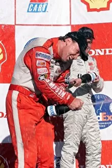 1st Victory Gallery: Toyota Atlantic: Winner Ricky Moran Jr. sprays the champagne