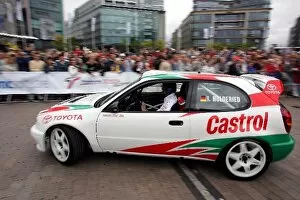 Images Dated 21st August 2004: Toyota City Grand Prix: A Toyota Corolla WRC