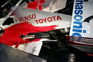 Images Dated 16th January 2006: Toyota TF106 Launch: TF106 rear bodywork detail