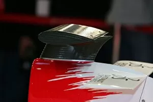 Images Dated 16th January 2006: Toyota TF106 Launch: TF106 TV camera detail