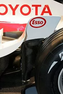 Images Dated 16th January 2006: Toyota TF106 Launch: TF106 winglet detail