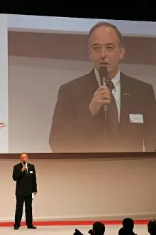 F1gp Gallery: Toyota TF107 Launch: John Howett President of Toyota F1