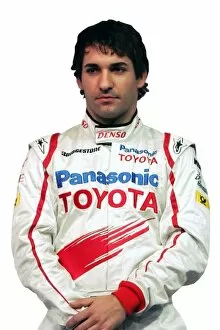 Images Dated 10th January 2008: Toyota TF108 Launch: Timo Glock Toyota: Toyota TF108 Launch, Cologne, Germany, 10 January 2008