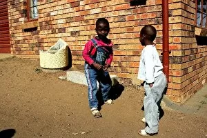 Images Dated 6th August 2004: Unite Against Hunger: Children at a school in Soweto which is being helped by Unite Against Hunger