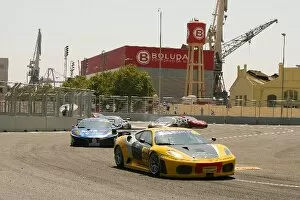 Images Dated 28th July 2008: Valencia Street Circuit Opening: Turn 9 GT action