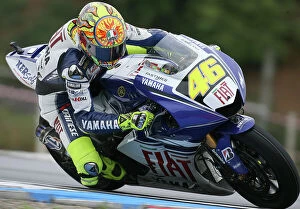 Images Dated 16th August 2008: Valentino Rossi Fiat Yamaha Team