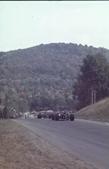 Images Dated 6th August 2022: Vic Elford leads Lucien Bianchi Canadian Grand Prix, Mont-Tremblant 22nd September 1968 Rd 10