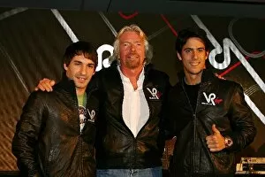 Images Dated 15th December 2009: Virgin F1 Team Announcement: Virgin Racing announce that they will enter F1 in 2010 re-branding
