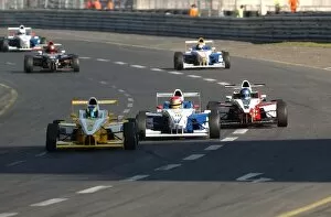 Images Dated 22nd June 2003: Three wide, from left to right: Atila Abreu (BRA), Team Rosberg, Natacha Gachnang (CHE)