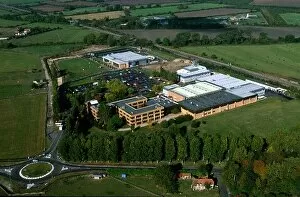 Aerial Gallery: Williams F1 Factory: An aerial view of the Williams Formula One Factory