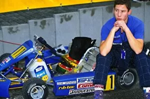 2001 Gallery: World Karting Championship: Michael Spencer made an impressive debut in Super A