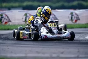 Images Dated 29th August 2001: World Karting Championships: John Byrne was second in race 2
