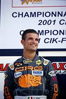 Images Dated 29th August 2001: World Karting Championships: Sutton supported Vitantonio Liuzzi scored a second place in race 2