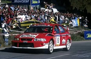 Images Dated 26th March 2001: World Rally Championshio: WRC, Rally of Cataluna, 23-25 March 2001