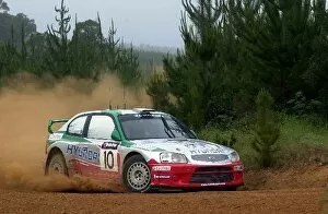 Images Dated 3rd November 2001: World Rally Championship: Alister McRae Hyundai Accent WRC on stage 13. Day 2