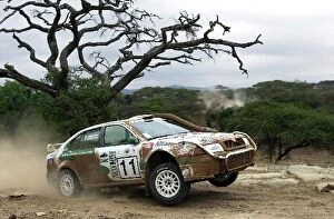 Images Dated 23rd July 2001: World Rally Championship: Armin Schwarz Skoda Octavia on his way to third place