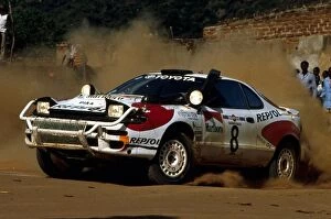 Images Dated 12th February 2002: World Rally Championship: Carlos Sainz Toyota Celica GT4