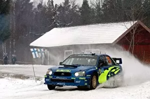 Images Dated 14th February 2005: World Rally Championship: Chris Atkinson / Glenn McNeall Subaru Impreza WRC 2004