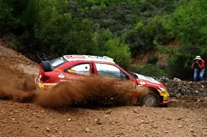 Images Dated 12th October 2006: World Rally Championship: Dani Sordo Citroen Xsara WRC