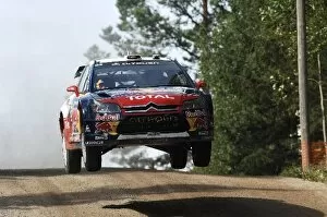 2009 WRC Collection: World Rally Championship: Dani Sordo on stage 9