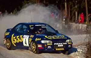 Images Dated 14th July 2004: World Rally Championship: FIA World Rally Championship, Rally of Sweden, 9-12 February 1995