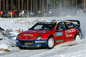 Images Dated 14th February 2005: World Rally Championship: Francois Duval / Stephane Prevot Citroen Xsara WRC