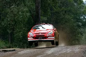 Images Dated 11th November 2004: World Rally Championship: Harri Rovanpera / Risto Pietilainen Peugeot 307 WRC