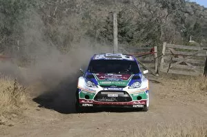 Argentina Gallery: World Rally Championship: Jari-Matti Latvala, Ford Fiesta RS WRC, on the shakedown stage