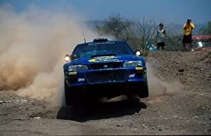 Action Collection: World Rally Championship: Juha Kankkunen, Subaru Impreza WRC, 2nd place