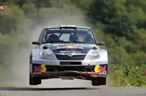 World Rally Championship: Juho Hanninen, Skoda Fabia S2000, on stage 4