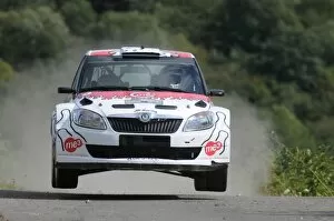 Trier Gallery: World Rally Championship: Karl Kruuda, Skoda Fabia S2000, on stage 4