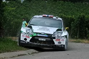 World Rally Championship: Mads Ostberg, Ford Fiesta RS WRC, on stage 1