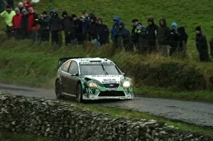 Images Dated 17th November 2007: World Rally Championship: Matthew Wilson Ford Focus WRC on stage 13
