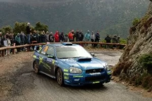 2004 WRC Gallery: World Rally Championship: Niall McShea, Subaru Impreza WRC, on stage 7, finished leg 2 in 15th place